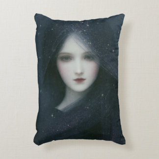 Ethereal Muse, Celestial Goddess Accent Pillow