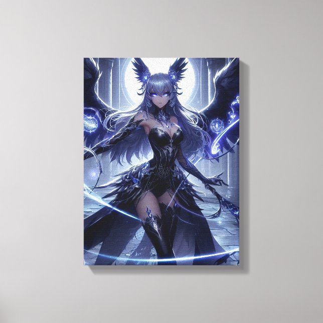 Ethereal Night Empress Canvas Print (Front)