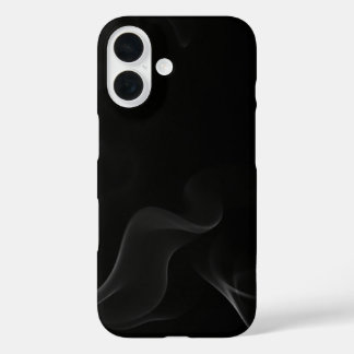 Ethereal Noir Smoke – Premium Dark Aesthetic Phone iPhone 16 Case