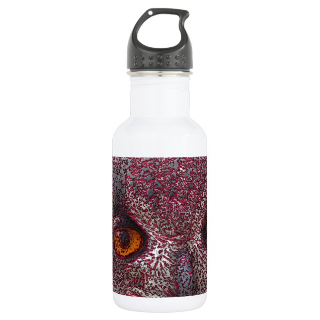 Ethereal Owl 532 Ml Water Bottle (Front)