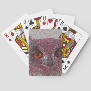 Ethereal Owl Playing Cards