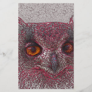 Ethereal Owl Stationery