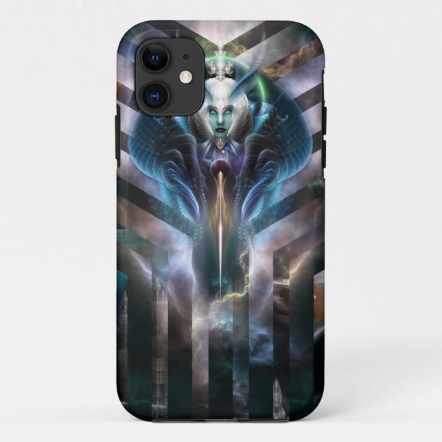 Ethereal Queen Of Galaxy iPhone SE/5/5S BT Case (Back)