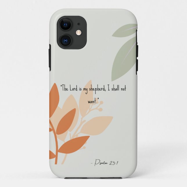 Ethereal Radiance: Custom Pastel Christian Case (Back)