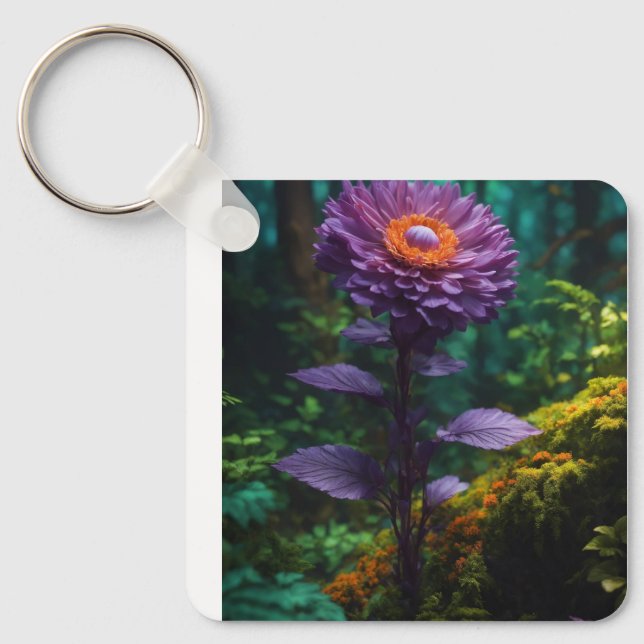 Ethereal Remnants A Hyper Realistic Ode to Nature Keychain (Front)
