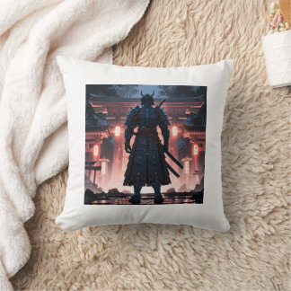 Ethereal Samurai : Misty Guardian Coussin
