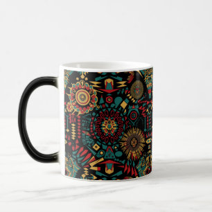 Ethereal Sapphire "Heritage-Inspired Patterns" Mor Magic Mug