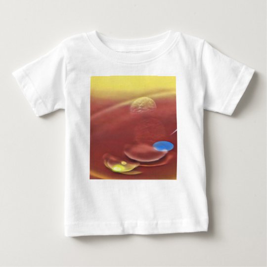 Ethereal Sci-fi Alien Planets Baby T-Shirt
