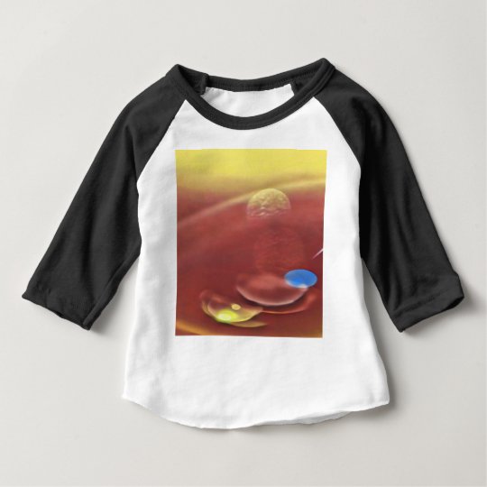 Ethereal Sci-fi Alien Planets Baby T-Shirt