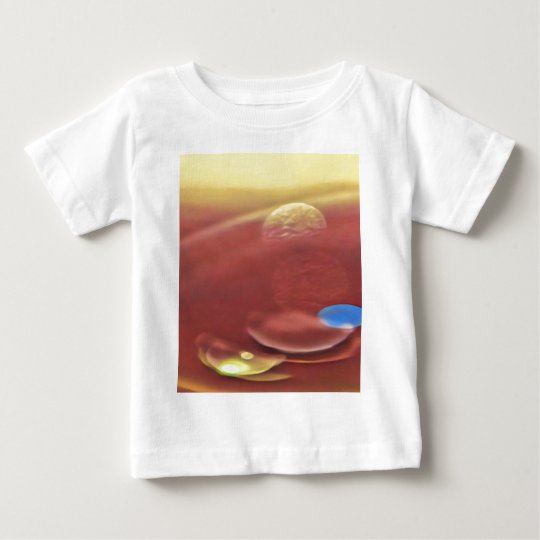 Ethereal Sci-fi Alien Planets Baby T-Shirt