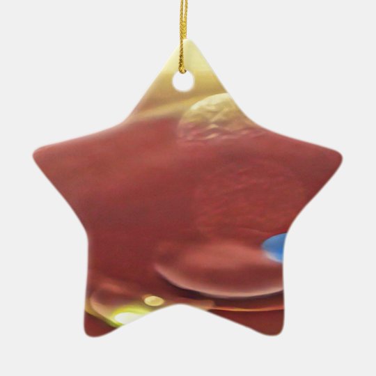 Ethereal Sci-fi Alien Planets Ceramic Ornament