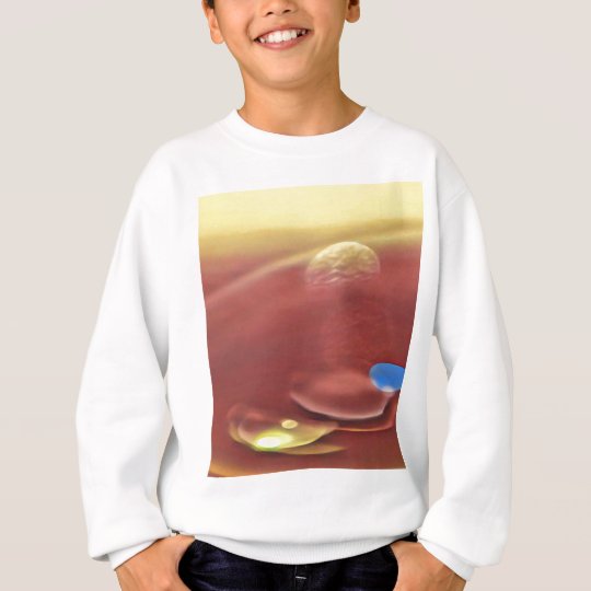 Ethereal Sci-fi Alien Planets Sweatshirt
