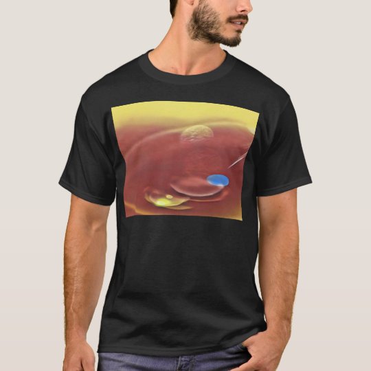 Ethereal Sci-fi Alien Planets T-Shirt