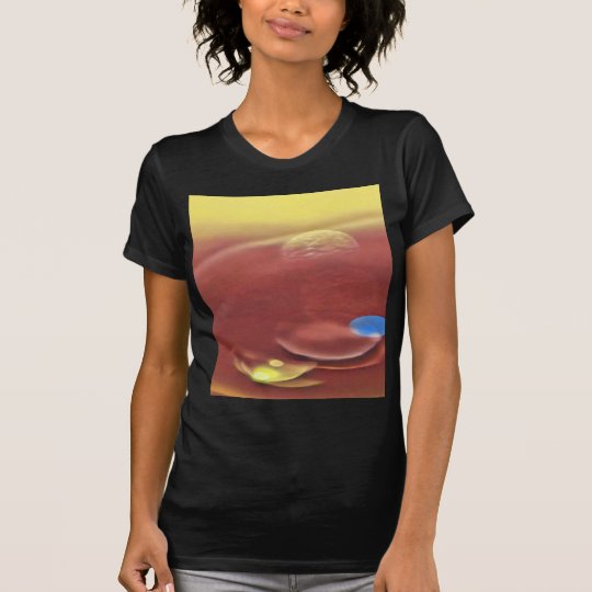 Ethereal Sci-fi Alien Planets T-Shirt