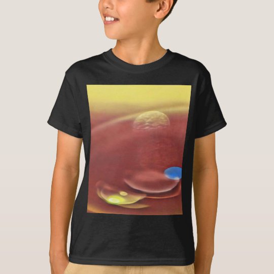 Ethereal Sci-fi Alien Planets T-Shirt