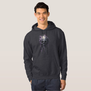 Ethereal Skull Abstract Grunge Dark Art Hoodie
