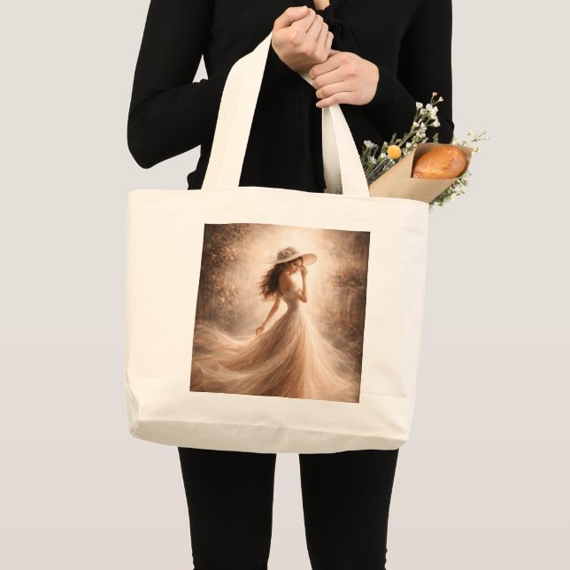 Ethereal Slavic Water Nymph Tote Bag Boho (Devant (produit))