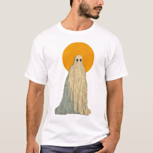 Ethereal Specter Against Full Moon T-Shirt