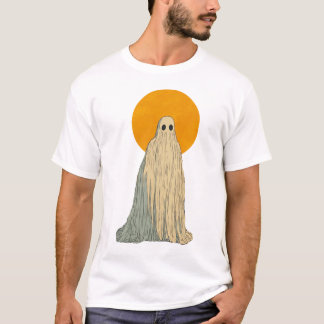 Ethereal Specter Against Full Moon T-Shirt