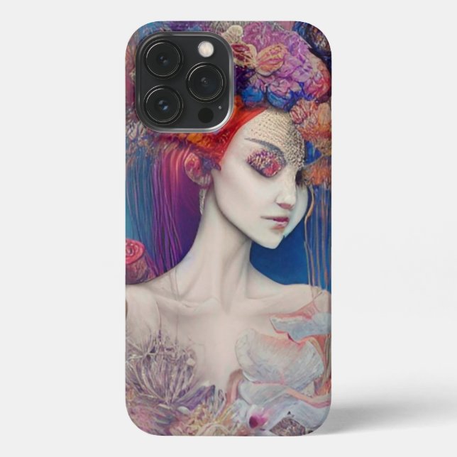 Ethereal Spiritual Spirit Guide Nymph Fairytale  i iPhone Case (Back)