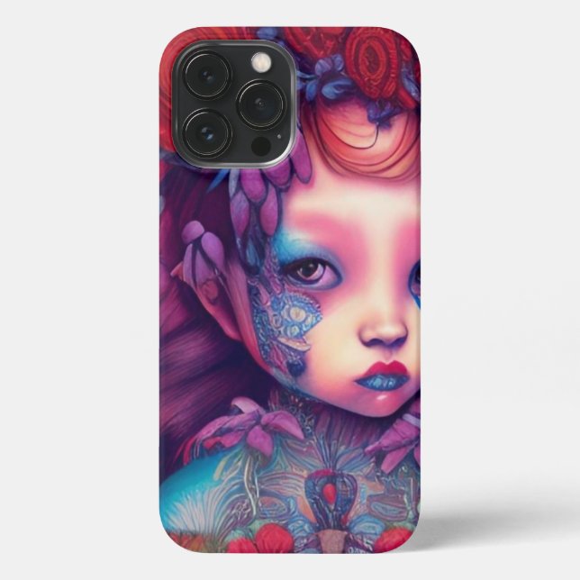 Ethereal Spiritual Spirit Guide Nymph Fairytale  i iPhone Case (Back)