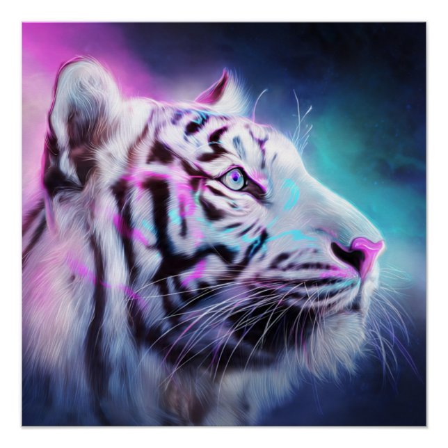 Ethereal Stripes Poster (Front)