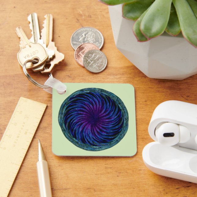 Ethereal Swirl Keychain (Desk)