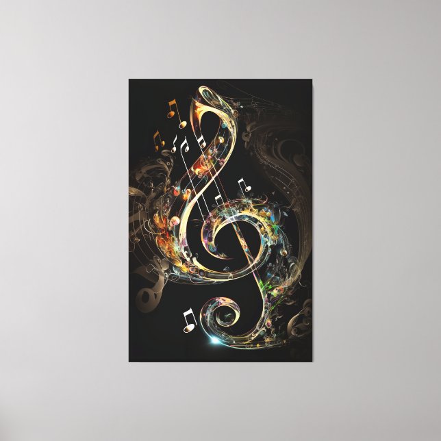 Ethereal Symphony Canvas Print (Front)