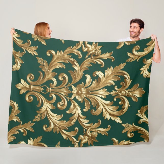 Ethereal Vision – Beyond Reality10 Fleece Blanket (In Situ)