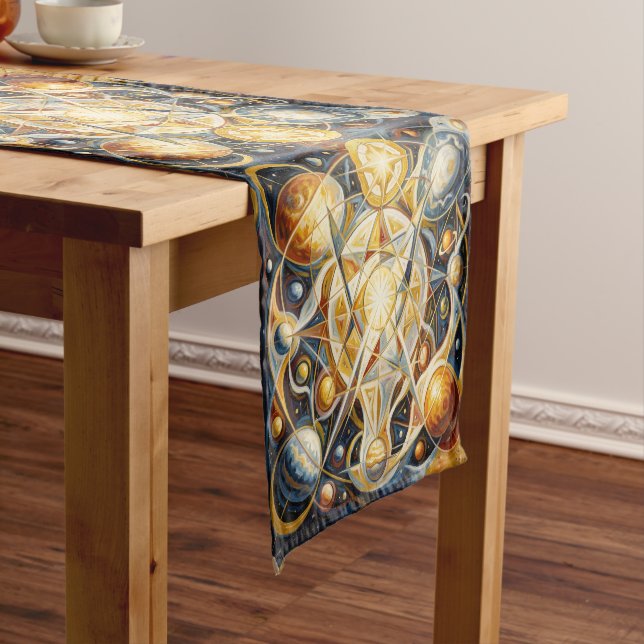 Ethereal Vision – Beyond Reality26 Short Table Runner (In Situ)