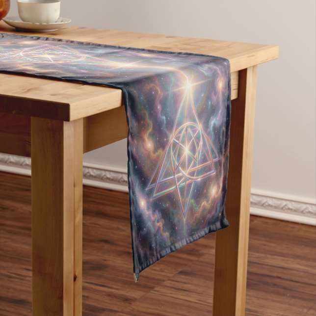 Ethereal Vision – Beyond Reality27 Short Table Runner (In Situ)