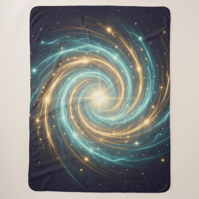 Ethereal Vision – Beyond Reality34 Sherpa Blanket (Front)