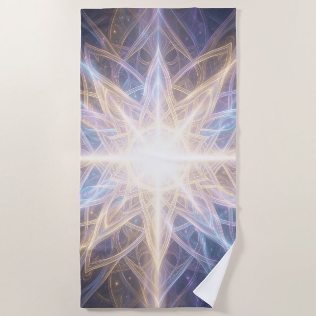 Ethereal Vision – Beyond Reality.59 Beach Towel (Front)