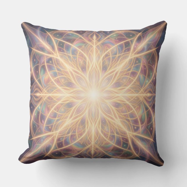 Ethereal Vision – Beyond Reality.68 Throw Pillow (Front)