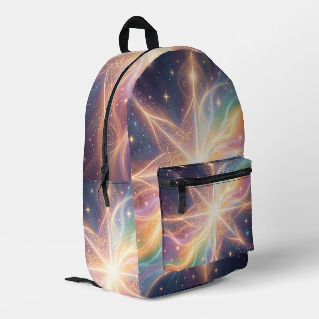 Ethereal Vision – Beyond Reality.96 Printed Backpack (Back Corner Left)