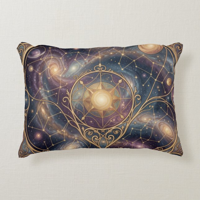 Ethereal Vision – Beyond Reality Accent Pillow (Front)