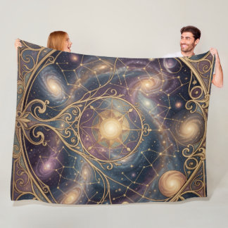 Ethereal Vision – Beyond Reality Fleece Blanket