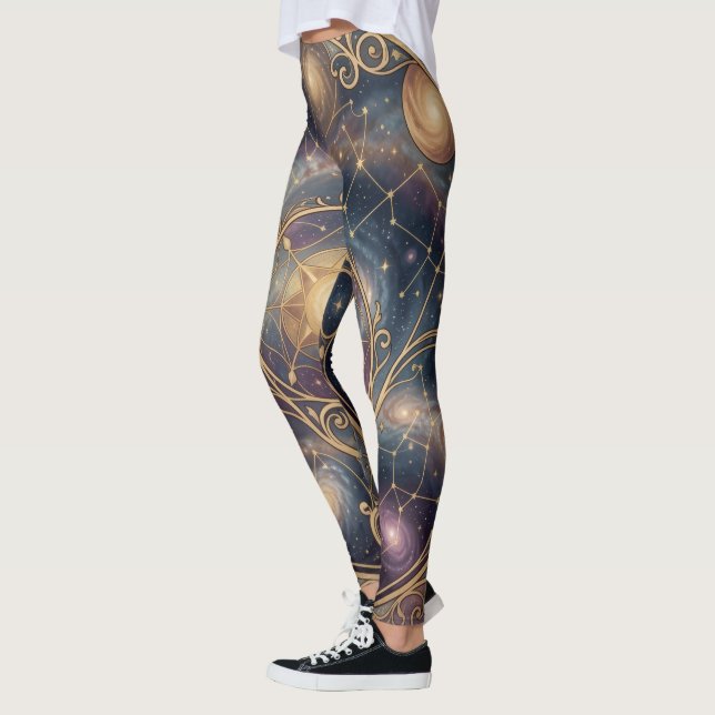 Ethereal Vision – Beyond Reality Leggings (Left)