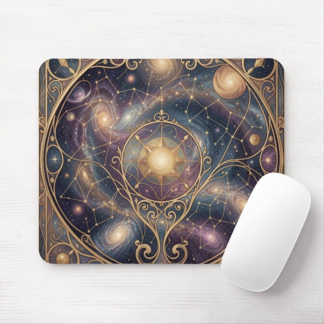 Ethereal Vision – Beyond Reality Mouse Pad (With Mouse)