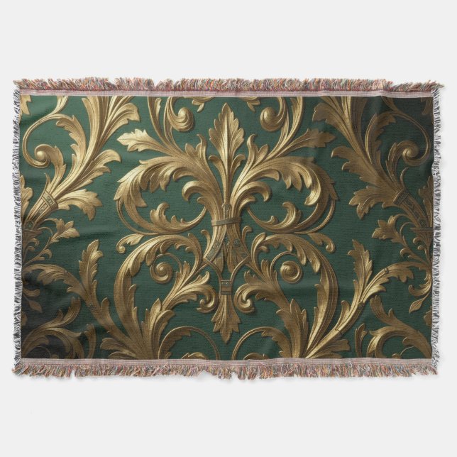 Ethereal Vision – Beyond Reality Throw Blanket (Front)
