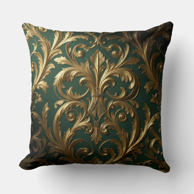 Ethereal Vision – Beyond Reality Throw Pillow (Front)