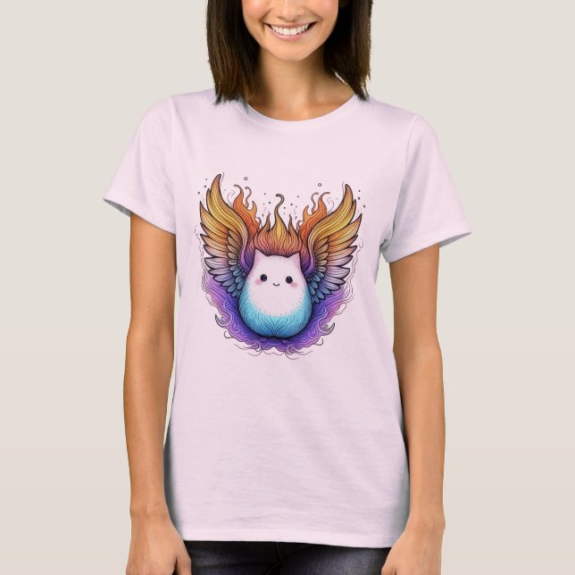Ethereal Winged Cutie T-Shirt (Front)