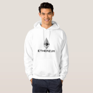 Ethereum ETH 8-Bit Logo   Hoodie