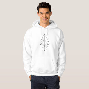 Ethereum Ether Logo Symbol Cryptocurrency Hoodie