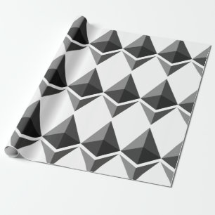 Ethereum Grey Icon Wrapping Paper