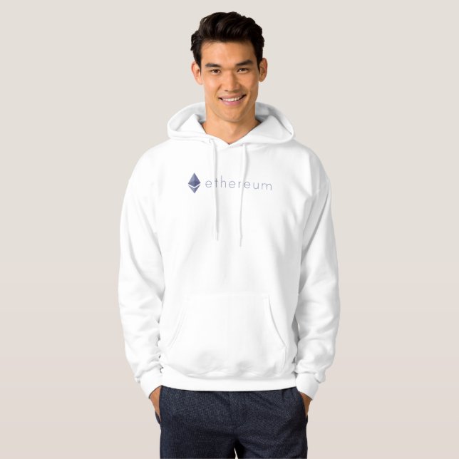 Ethereum Logo Symbol Cryptocurrency Crypto Hoodie (Front Full)