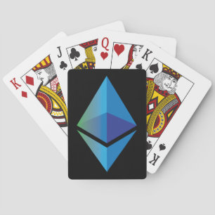 Ethereum Logo Symbol Cryptocurrency Playing Cards