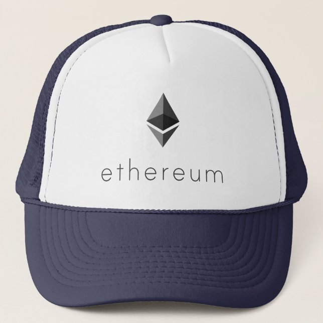Ethereum Logo Trucker Hat (Front)