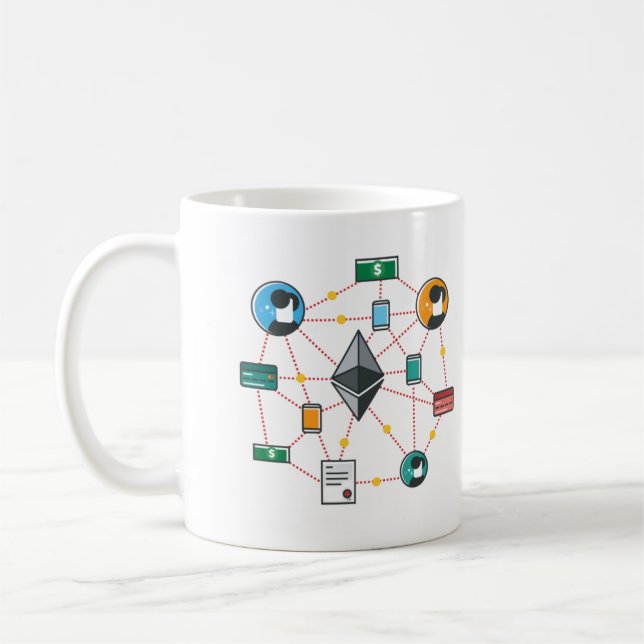 Ethereum Mug ETH _ Cryptomonnaie (Gauche)