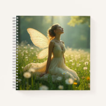 Etherial Fairy in a Summer Meadow